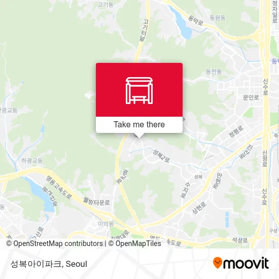 성복아이파크 map