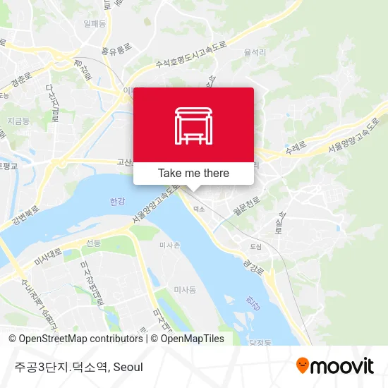 주공3단지.덕소역 map
