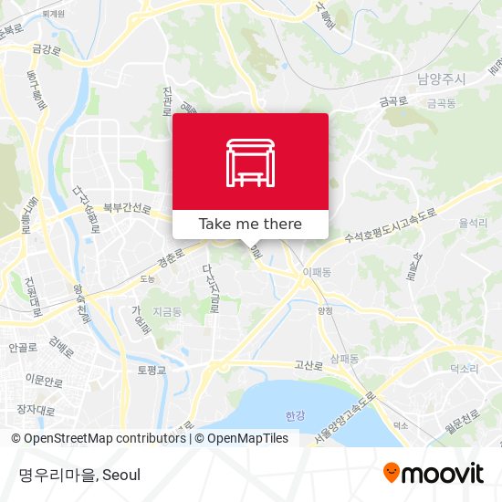명우리마을 map