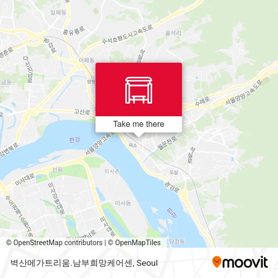 벽산메가트리움.남부희망케어센 map