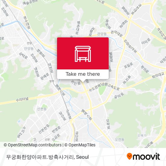 무궁화한양아파트.방축사거리 map