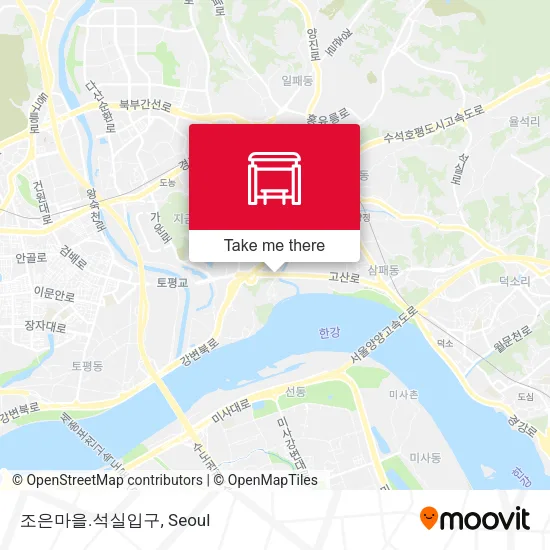조은마을.석실입구 map