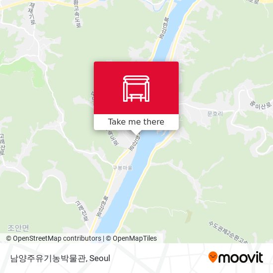 남양주유기농박물관 map