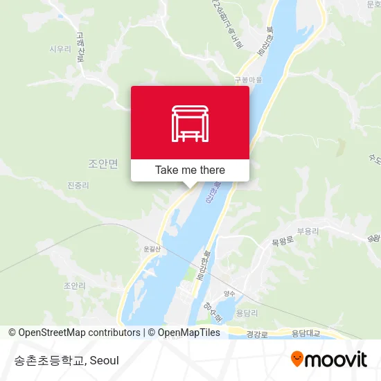 송촌초등학교 map