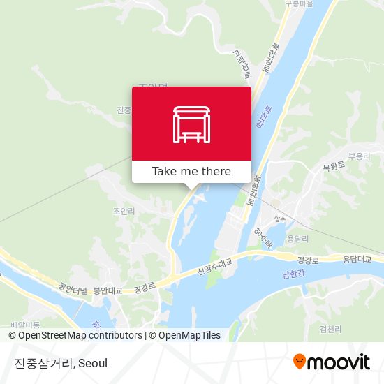 진중삼거리 map