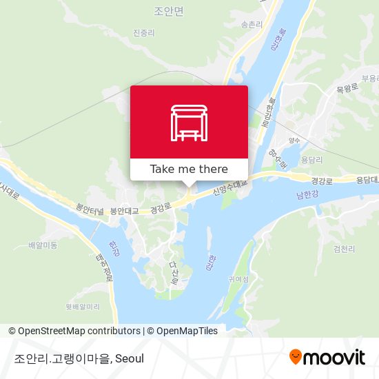 조안리.고랭이마을 map