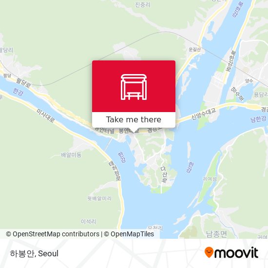 하봉안 map