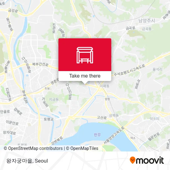 왕자궁마을 map