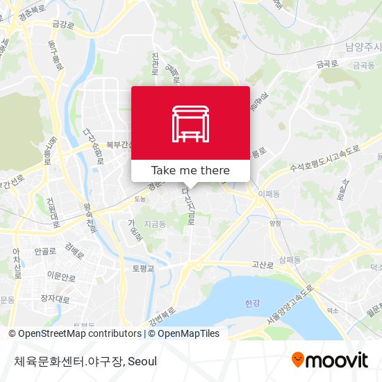 체육문화센터.야구장 map