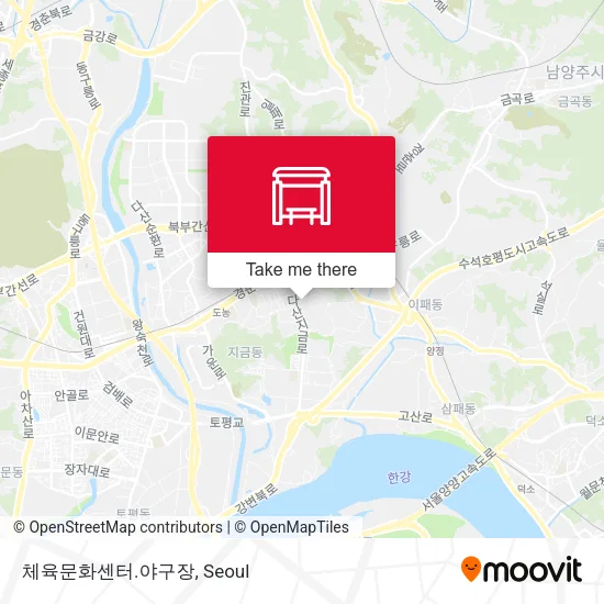 체육문화센터.야구장 map