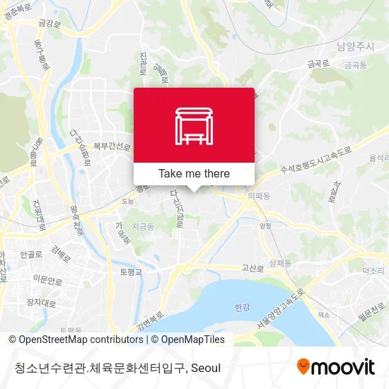 청소년수련관.체육문화센터입구 map