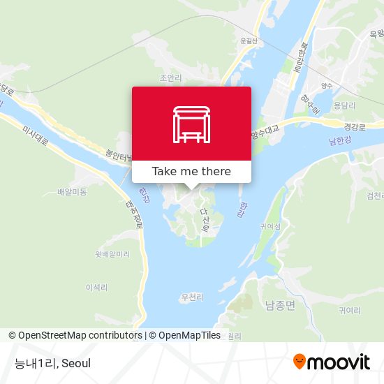 능내1리 map