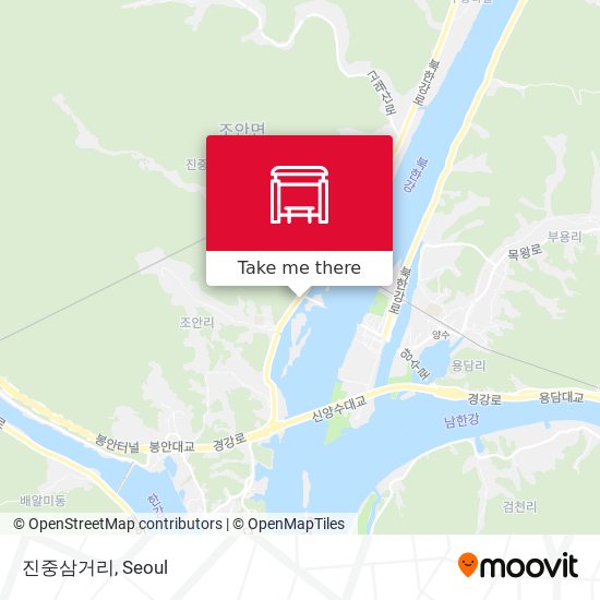 진중삼거리 map