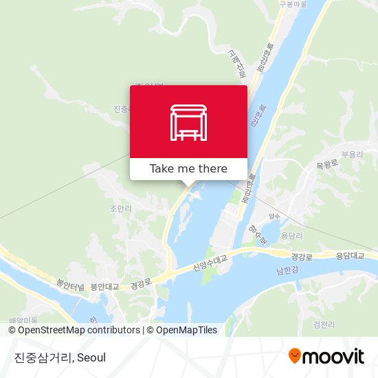 진중삼거리 map
