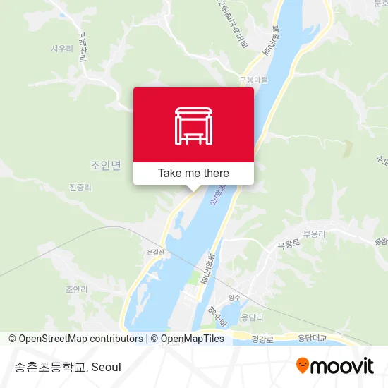 송촌초등학교 map