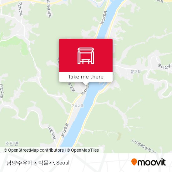 남양주유기농박물관 map
