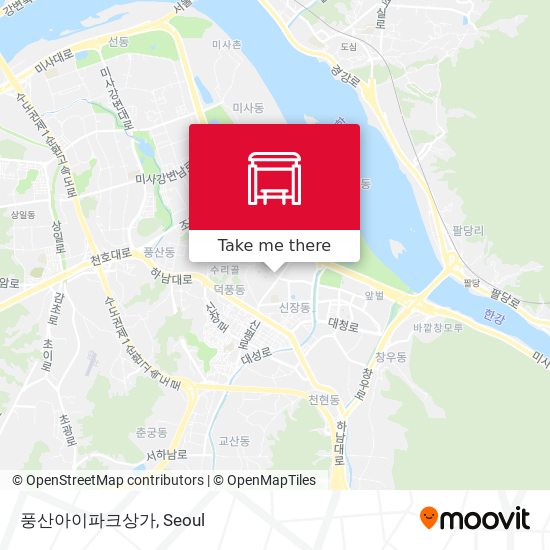 풍산아이파크상가 map