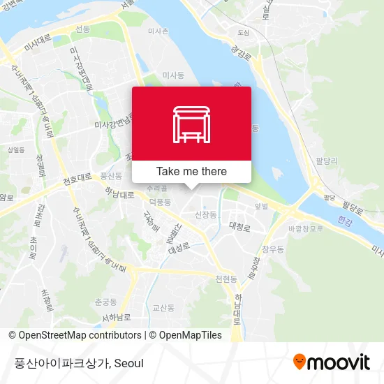 풍산아이파크상가 map