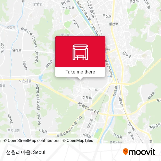 설월리마을 map