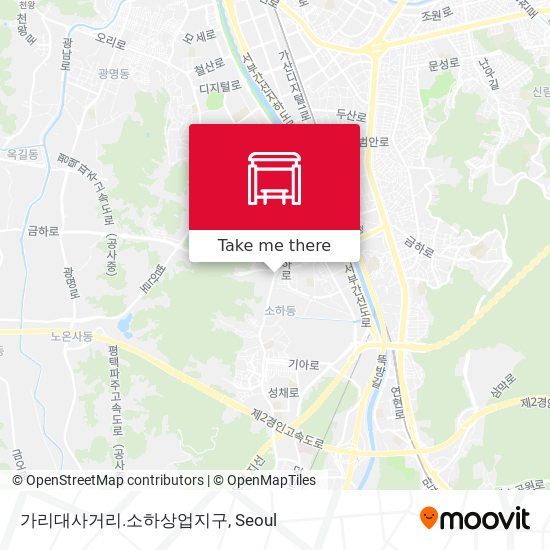 가리대사거리.소하상업지구 map