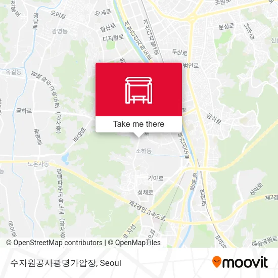 수자원공사광명가압장 map