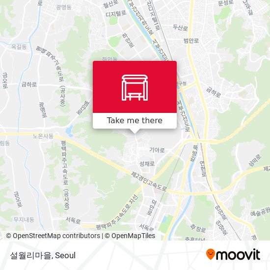 설월리마을 map