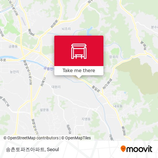 송촌토파즈아파트 map