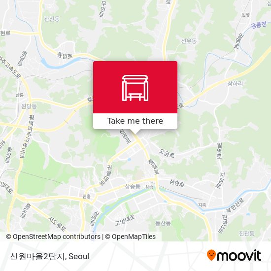 신원마을2단지 map