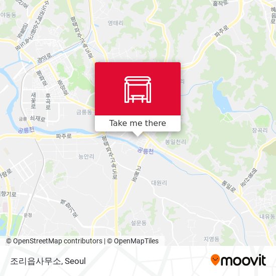 조리읍사무소 map