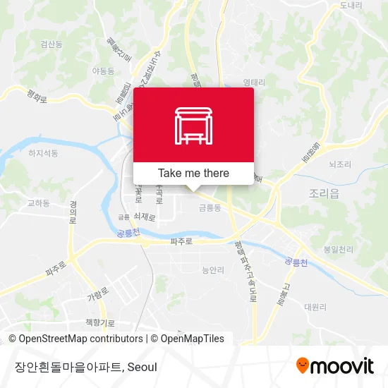 장안흰돌마을아파트 map