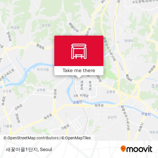 새꽃마을1단지 map