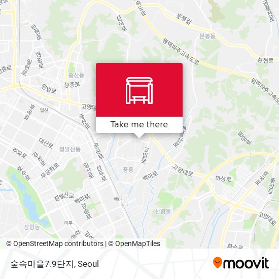 숲속마을7.9단지 map