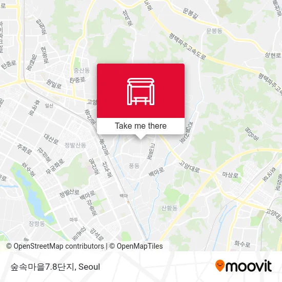 숲속마을7.8단지 map