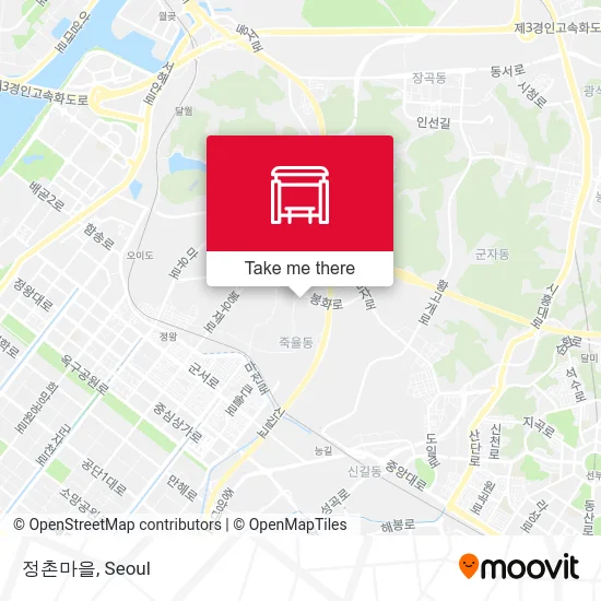 정촌마을 map