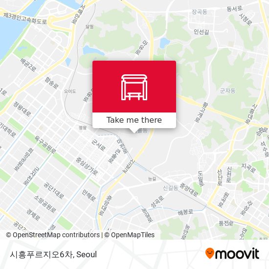 시흥푸르지오6차 map