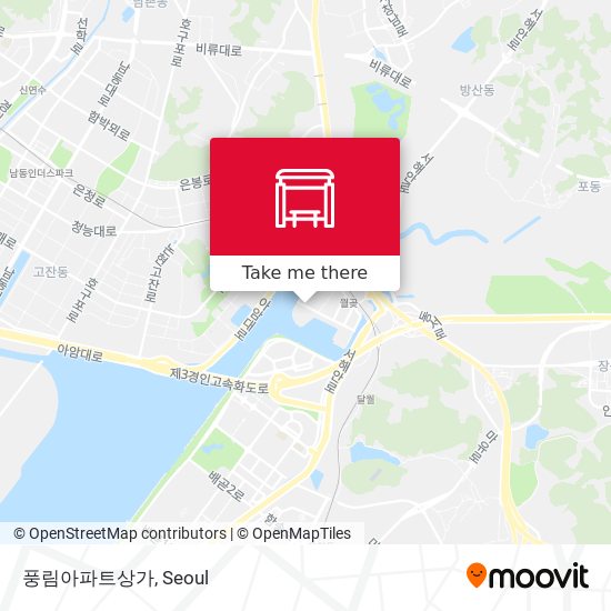 풍림아파트상가 map