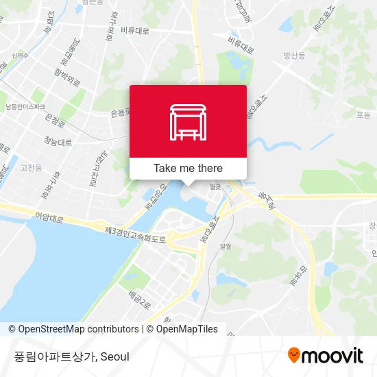 풍림아파트상가 map