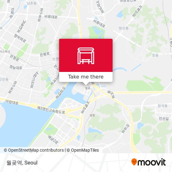 월곶역 map