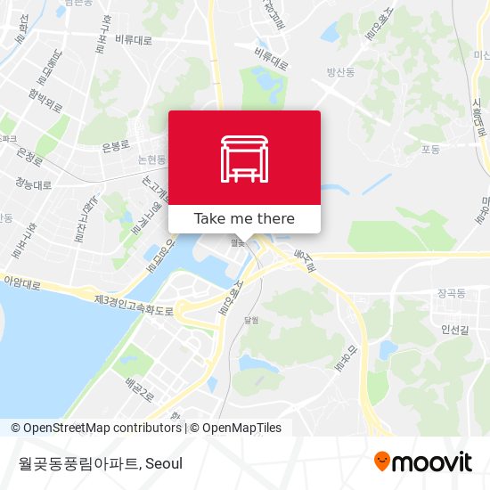 월곶동풍림아파트 map
