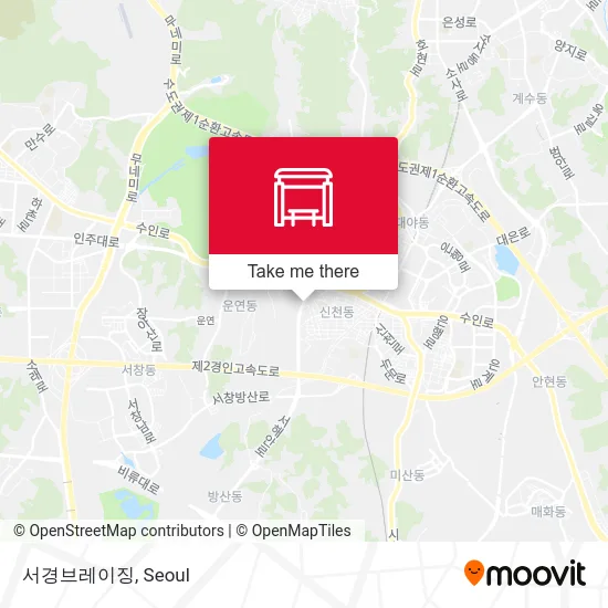 서경브레이징 map