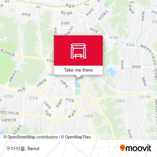 구미마을 map