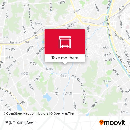 옥길약수터 map