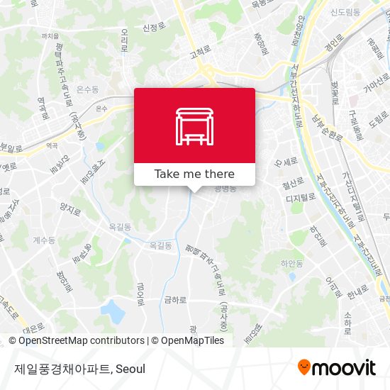 제일풍경채아파트 map