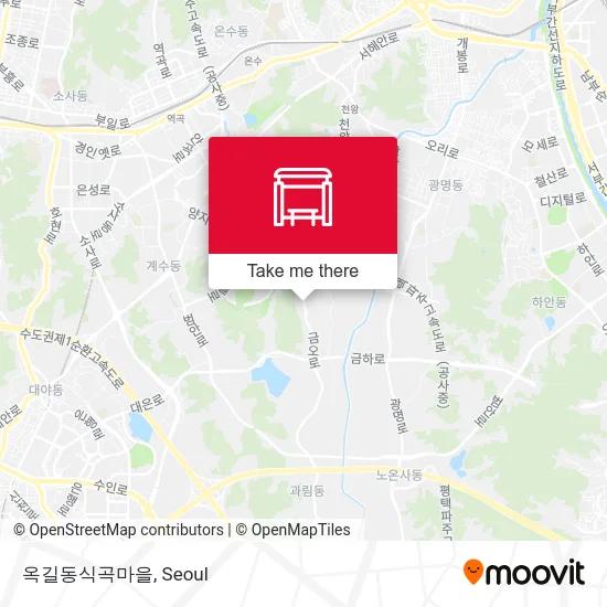 옥길동식곡마을 map