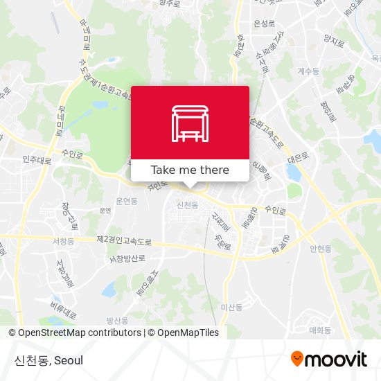 신천동 map