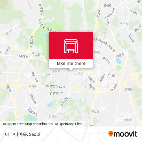 베다니마을 map
