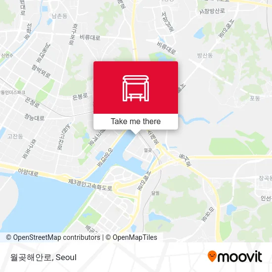 월곶해안로 map