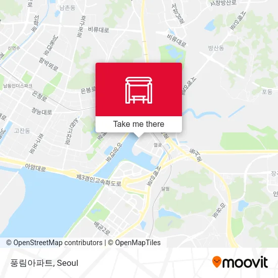 풍림아파트 map