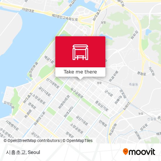 시흥초교 map