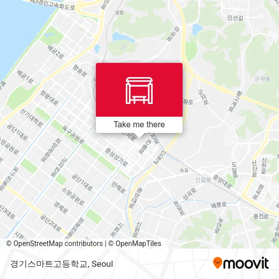 경기스마트고등학교 map